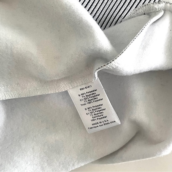 Clover Canyon Floral Abstract Long Sleeves V neck Sweatshirt - Picture 7 of 8